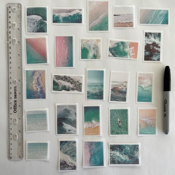 🌻10/$10🌻 24 pcs Aesthetic Bullet Journal Stickers - Picture 2 of 8